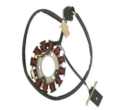 China Hot selling motorcycle magneto suitable for BEAT/VARIO 12 coil magnetic coil engine stator