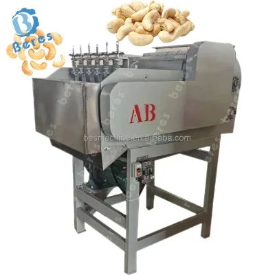 170kg an Hour Cashew Nut Husking Sheller Machine Cashew Nuts Decorticating Peeling Machine