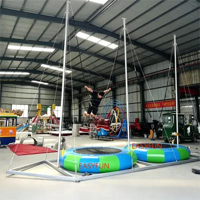 EASYFUN Fabrica Inflatable Bungee Trampoline Articulos de Entretenimiento Deportivo para Eventos