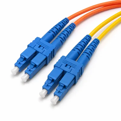 Mode Conditioning Fiber Optic Patch Cord SC SC LC LC Duplex SM to MM Offset Launch Cable