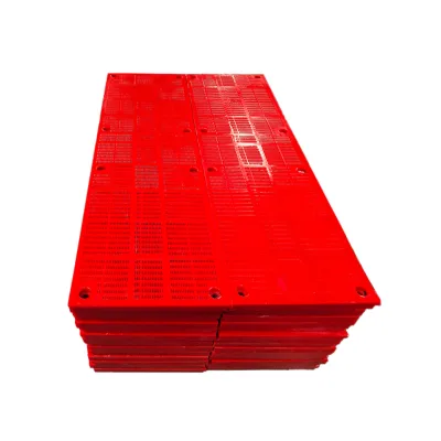 Factorypolyurethane Slotted Dewatering Screen Panelsmanufacturerdewatering Screen Mat