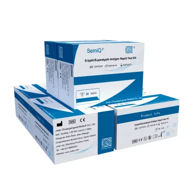 Chuangxingwell SemiQ Rapid Test Kit Custom High Quality S.Typhi/S.Paratyphi Antigen Quick Accurate Manual Diagnosis of Typhoid