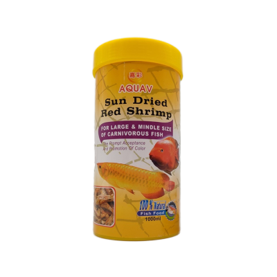 Small Bottled Sun-Dried Shrimp for Ornamental Fish