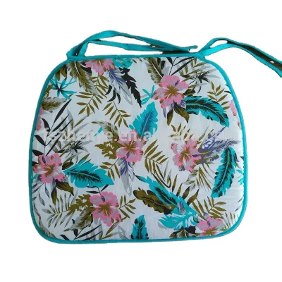 Sponge Filling Garden Flower Style Wholesale  High-quality LOW MOQ Customized OEM Service Office Chair Pad Seat Cushion