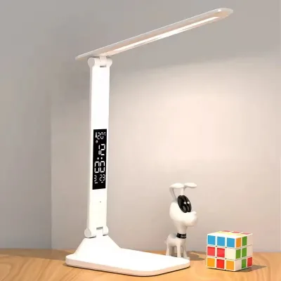 3 Colors Dimmable Wireless Charging Led Table Lamp Student Study Touch Desk Lamp Eye Protection Folding Led Desk Lamp