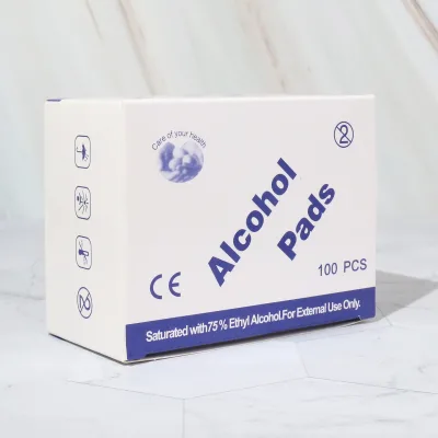 Alcohol Cotton Pads, Individually Packaged for One-time Use, Are Suitable for Nail Art and Cleaning Mobile Phone Screens