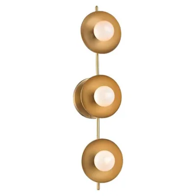 Nordic Creative Brass Single and Double Head Wall Lamps
