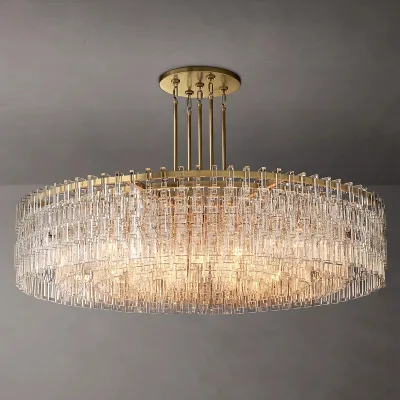 Japanese Wabi Sabi-style Chandelier Designer Hotel Villa Club Restaurant Personalized Lighting Decorative Customization