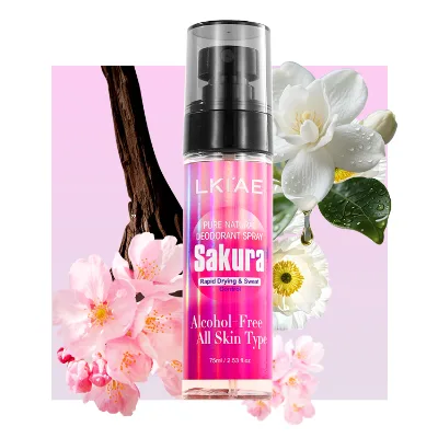 High-quality Organic Herbal Body Mist Vitamin C E Firming Long-lasting Fragrance Refreshing Non-greasy Comfortable Skin Soothing