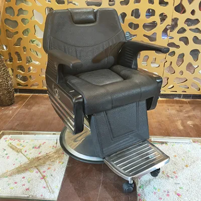 Barbershop Retro Chair Net Red Simple Modern Cutting Chair Hair Salon Special Cutting and Ironing Chair Hair Salon Stool