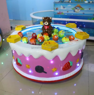 Fishing Rotating Toys Electric Children's Amusement Park Fishing Table Kids' Concentration Toy