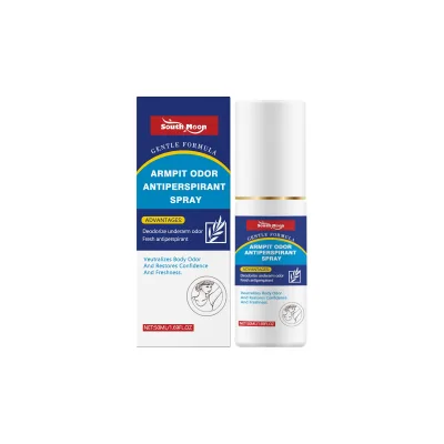 Long-Lasting Organic Deodorizing Sweat Spray for Body Odor Removes Armpit Odor with Freshness Aroma Skin Care for Sweaty Areas