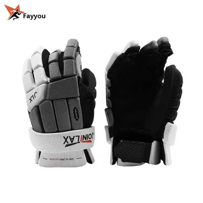 Manufacture Custom Logo Protective fit with an Extended Cuff Flexible Light weight Quick-Drying Design Lacrosse Gloves