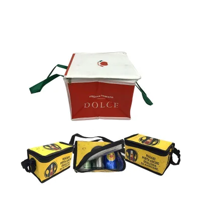 Custom Logo Aluminum Disposable Thermal Bag For Carrying With Insulation For Between Customized Logo Thermal Bags