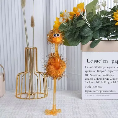 Creative Ostrich Shaped Ballpoint Pen Cute Funny Abstract Novelty Useful Gift Prize for Students