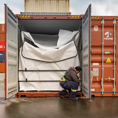 20ft 40ft Container Liner Bag pp Woven Bag Dry Bulk Container Liner