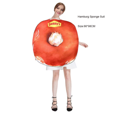 Costume Adult Women Men Food Cosplay Unisex Halloween Costume