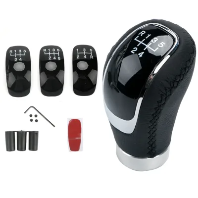 Car Shift Knob Custom 5 Speed Change Stick Black Shifter Lever Head Auto Universal Gear Shift Knob