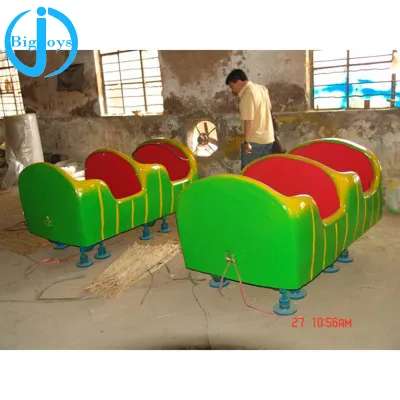 18 Seats Mini Worm Roller coaster Slide for Amusement Park