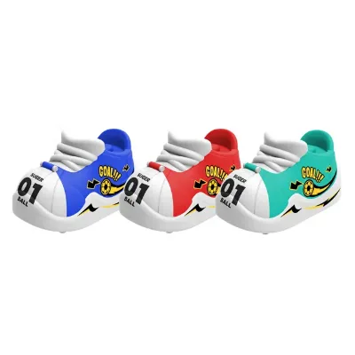 Press Ejection Football Shoes Children's Inertial Sliding Shoes Multi-function Pencil Sharpener Sugar Toy