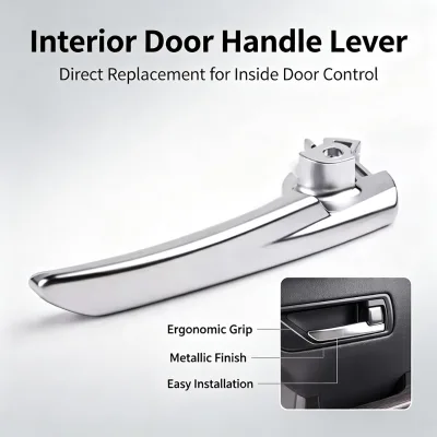 Suitable for Land Cruiser LC300 Electroplated Door Inner Handle Automotive Interior Door Handle Accessories
