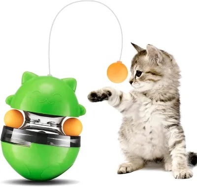 Pet Leaky Food Toy Leaky Food Ball Fun cat Toy Cat Dog Puzzle Hi Toy