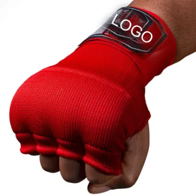 Boxing Hand Wraps Elastic Cotton Gel Padded Boxing Inner Gloves