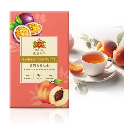Enveloped Peach & Passion Fruit Black Tea Bag 2g Tea Bag
