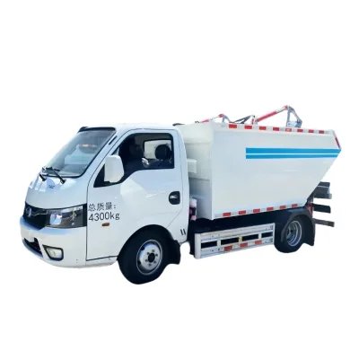 New Energy Small Garbage Truck Street Community Living Garbage Transfer Vehicle Electric Garbage Transfer Vehicle