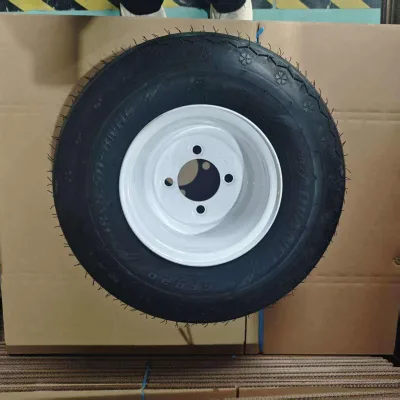 Golf Car Rim and Tire 18-8.5-8 Wheel for Club Car