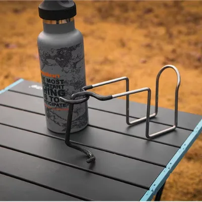 Jukaiwtec AC64 Multifunctional Cup Holder & Bottle Holder for Camping Fishing Beach Use