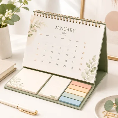 Hot Sale 365 Days Tear-off Calendar Waterproof Paper Memo Calendar Table Calendar