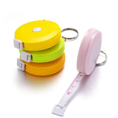 150cm ABS Colorful Body Tape Measure Cheap Promotional Mini Retractable Plastic Tape Measuring