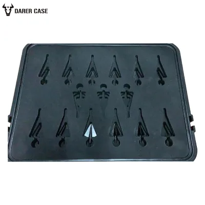 DPC074 Outdoor Hunting Archery Equipment Plastic Arrow Hard case for Broadhead