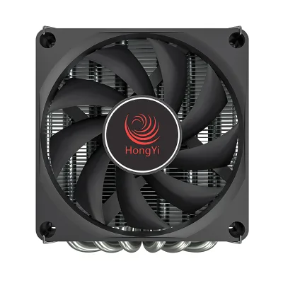 Computer Cpu Air Cooling Fan Argb 6 Heatpipes Cpu Heatsink for Lga 1700 1200 1356 1366 2011 2066 Active Slim Processor Cooler