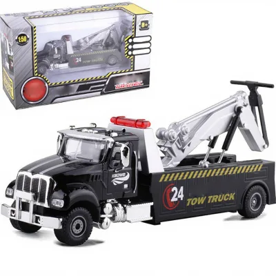 New Design 1:50 Die Cast Model Road Rescue Tow Truck Toy with Great Price