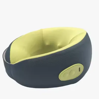 Wholesale U-Shaped Pillow Massager Custom Logo Popular Car Neck Heating Shoulder Back Body Cushion Kneading for Home Use