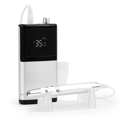 Electric Nail File Portable Wireless 35000RPM Nail Equipments for Salon Strong Nails Drill Machine