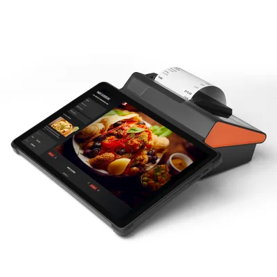 Android12 8 Inch 3+16 Mobile Cash Register Touch Portable Payment Smart Handheld Retail Pos Terminal with 80mm Printer