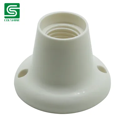 DIY Friendly E26 E27 Plastic Lamp Holder for Creative Lighting Projects and Modern Home Designs