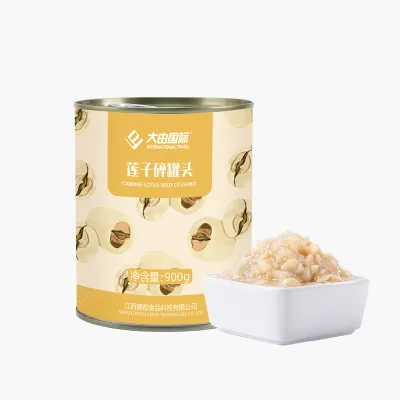 Authentic White Lotus Crushed Delicate Taste Rich in a Variety of Nutrients Health Bubble Tea Ingredients