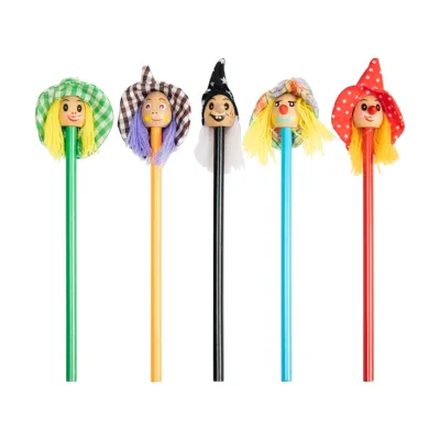 Halloween Gifts Children's Cartoon Wooden Standard Pencils Stationery Supplies