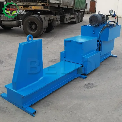Heavy Duty Horizontal Hydraulic Log Splitter Industrial Wood Splitter with Control Cabinet for Large Log Firewood Processing