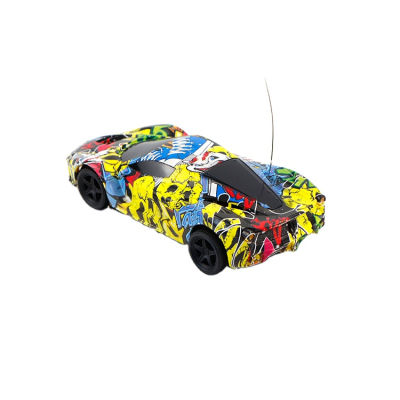 Hot Selling Fashion Rc Racing Vehicle 2 Channel  1:20 Graffiti Racing Car Toy