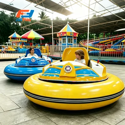 Custom Inflatable Coin Operated Bumper Cars with Joystick Control Electric System for Family Entertainment Centers