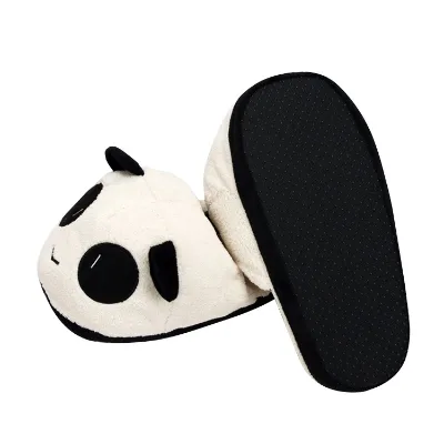 OEM ODM Kawaii Winter Cute Panda Slippers Toys Manufacturer Plush Toy Custom for Women Plush slippers