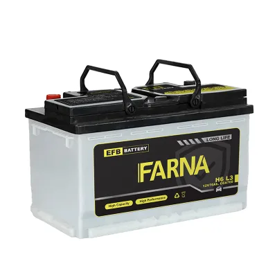 EFB Car Battery Lead Acid Auto Batteries 12V 70AH for Honda Accord Japanese Cars JIS Standard Free Maintenance