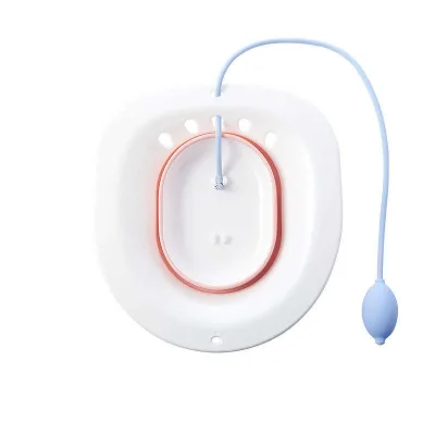 Home Use Yoni Steam Seat for Toilets Female Genitalia Cleansing 2-sides Adjustment Foldable Squat-free Confinement Basin