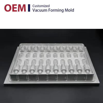 Custom Hongwei Brand Thermoforming Mold Aluminum Alloy Polished Surface OEM/ODM Vacuum Forming Tooling Heavy Gauge Plastic