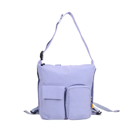 Large Capacity Multi-used 2-way Bag, Unisex Minimalist Convertible Sling Backpack for Gym, Daily Use and Outdoor Camping